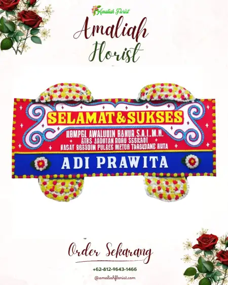 Papan Bunga Ucapan Selamat Bendokaton Kidul